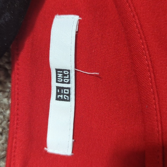 Uniqlo Red Dress Bought in Japan - Picture 2 of 2